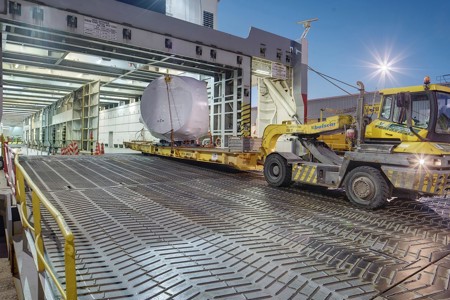 Change of terminal in Cuxhaven for RORO service