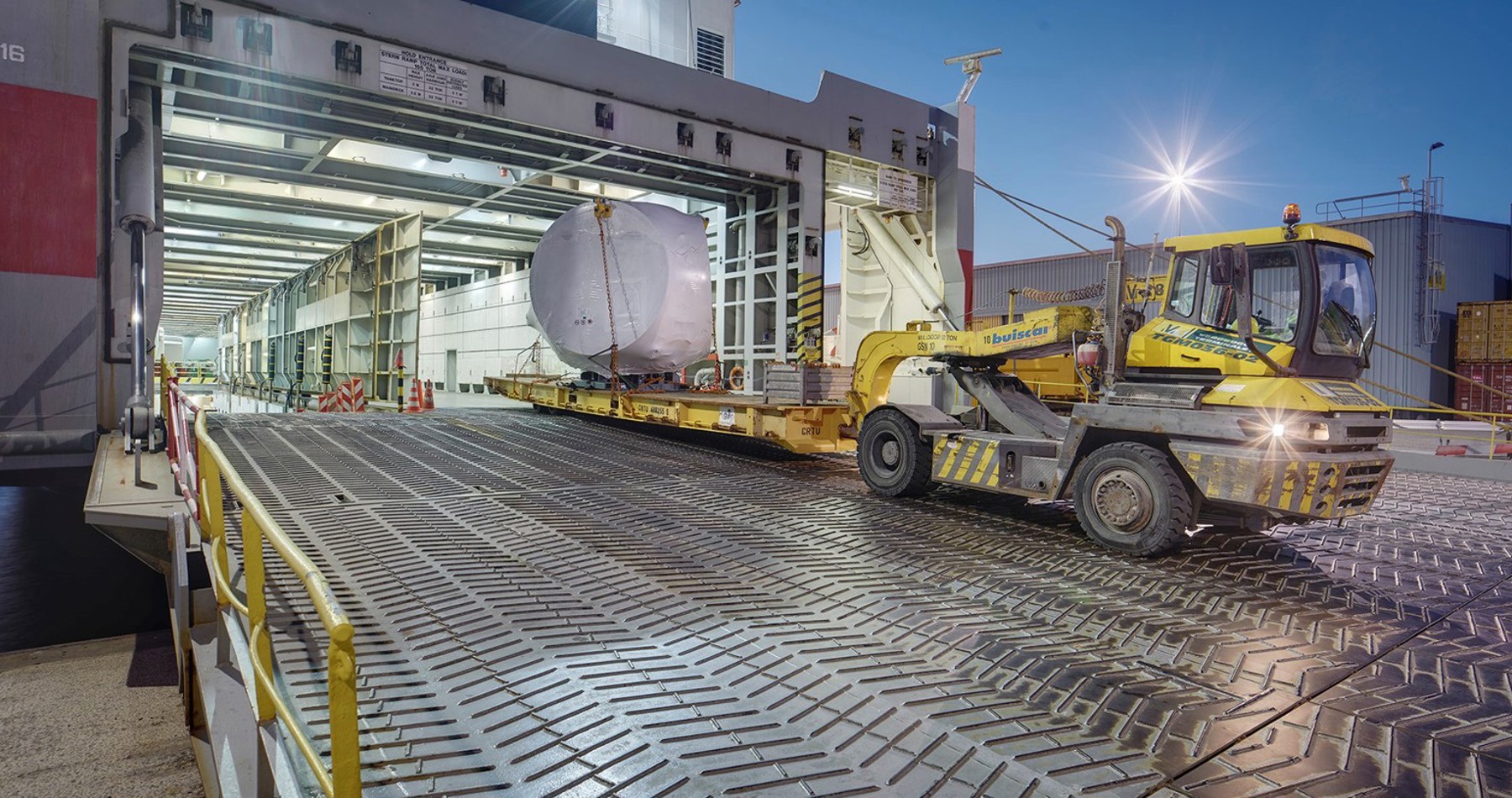 Change of terminal in Cuxhaven for RORO service