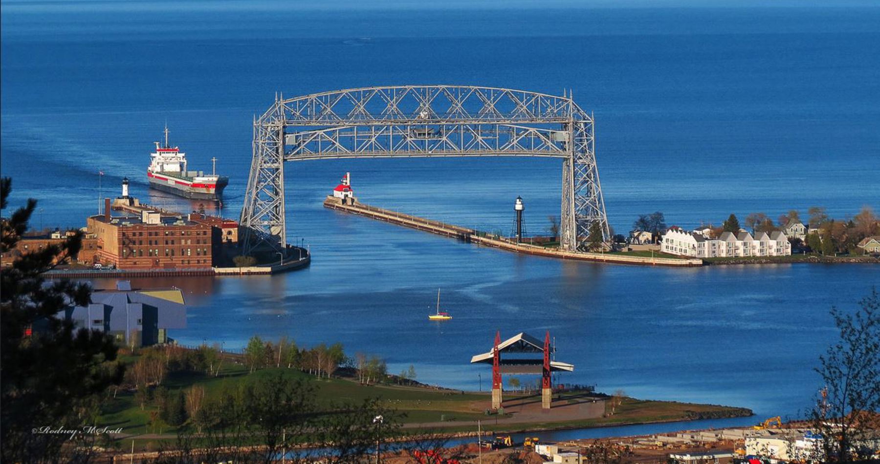 MV Finnborg loads grain on the Great Lakes for the Continent