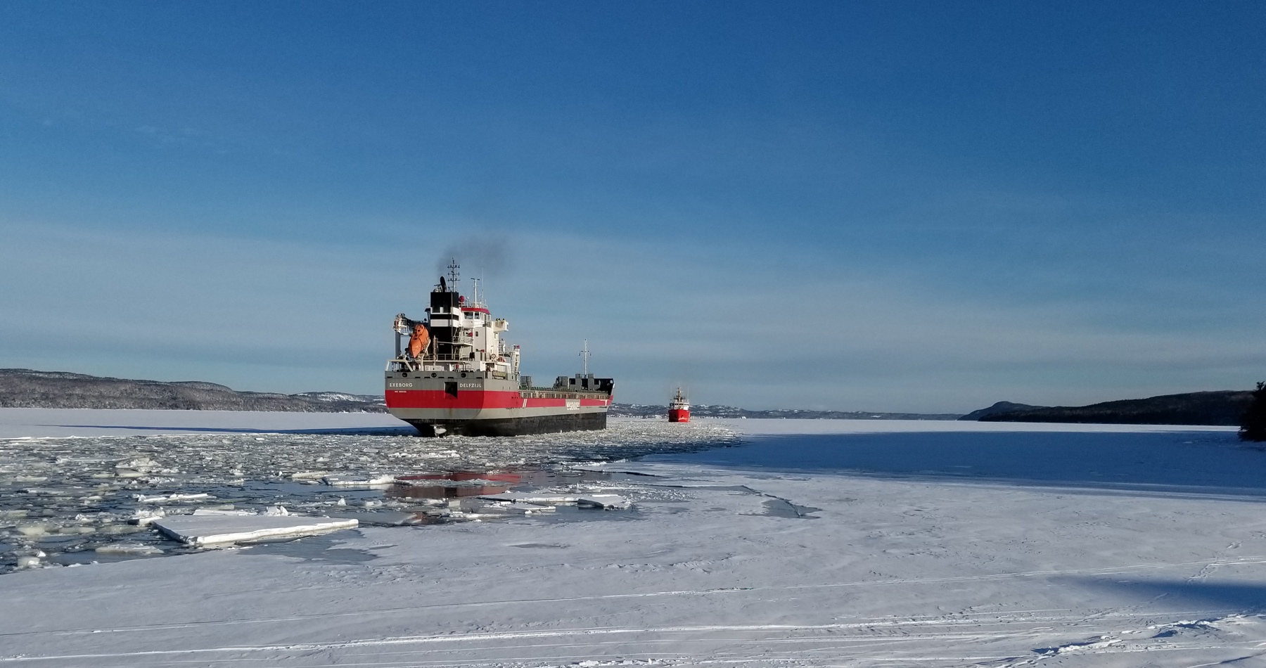 MV Exeborg loads concentrates at US East Coast for the Continent