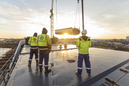 Wind propulsion ventifoils on board MV Ankie