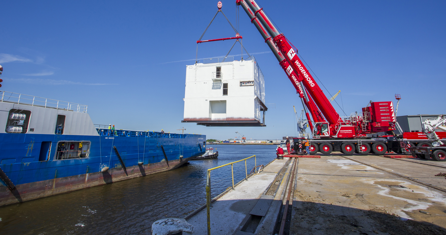 Conversion of multipurpose offshore vessel for the Southern North Sea on schedule