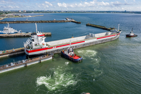 Special survey and ballast water treatment system for MV Fivelborg