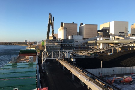 MV Exeborg and MV Vlieborg ship wood chips from the Continent to the Baltic