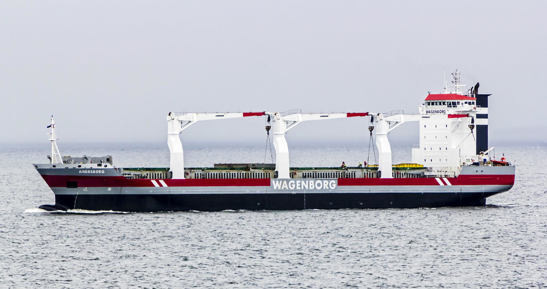 Time charter contract MV Andesborg for direct service between NW Europe and East Africa