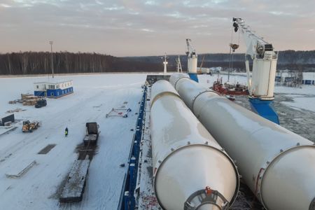 MV IJzerborg ships project cargo to the Finnish Gulf