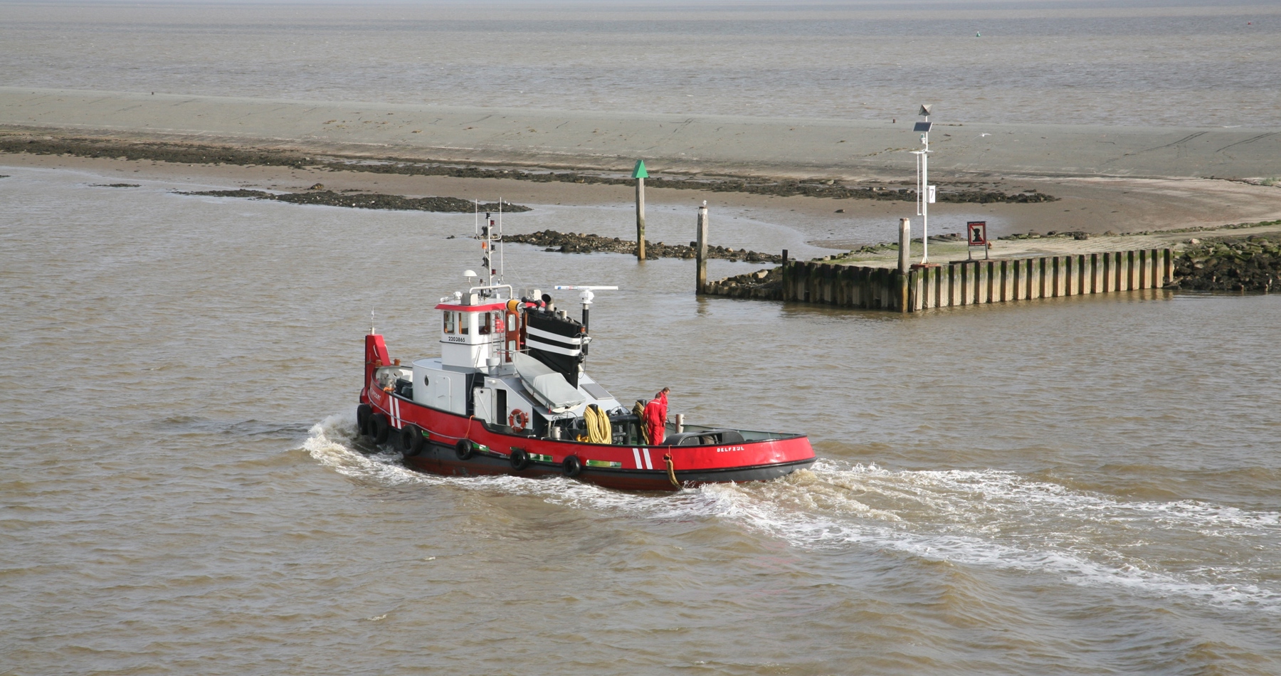 SCR system on tugboat 'Waterpoort' reduces nitrogen by up to 85%