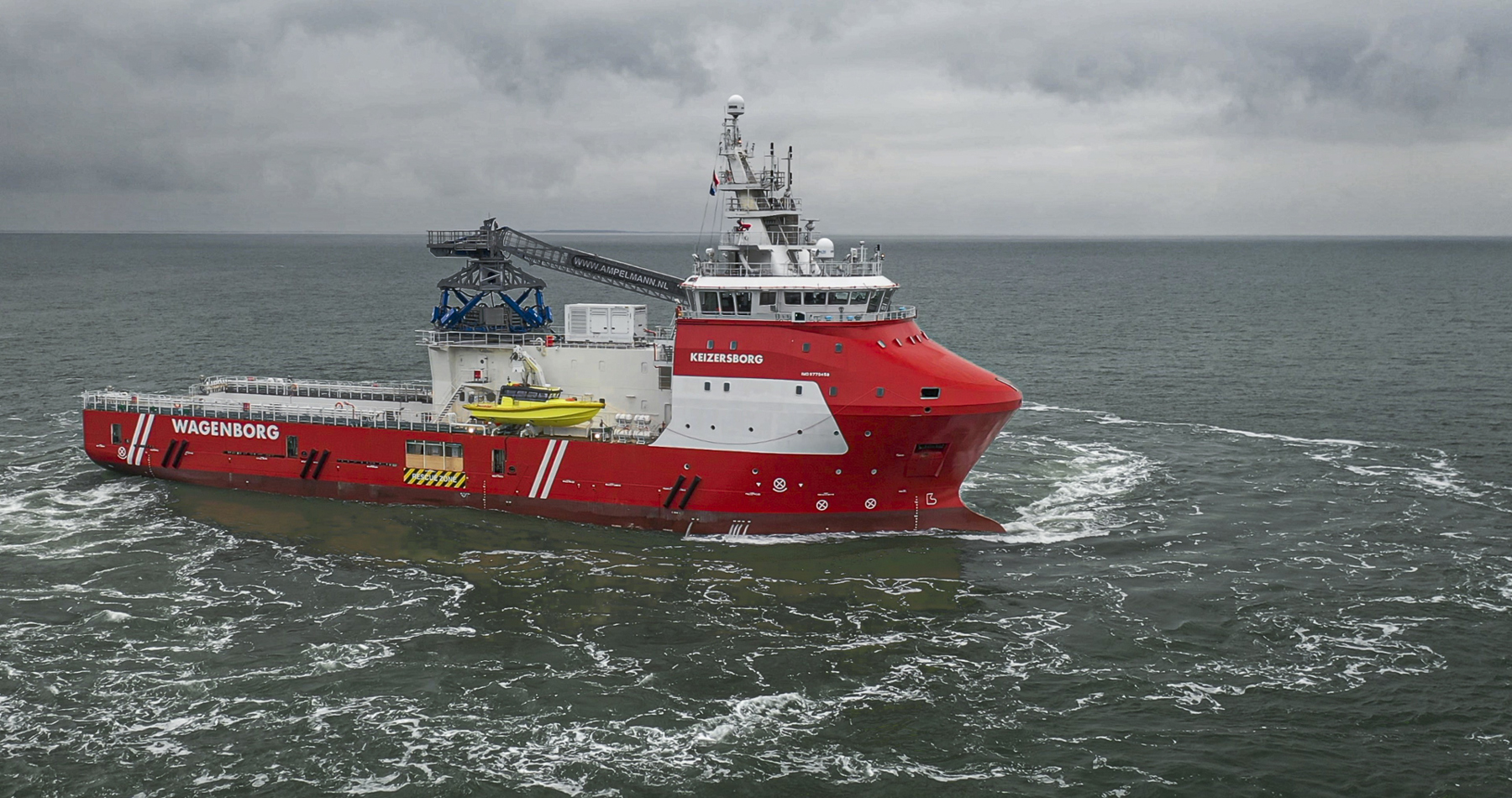 Third ‘walk-to-work’ vessel into service as ‘Keizersborg’
