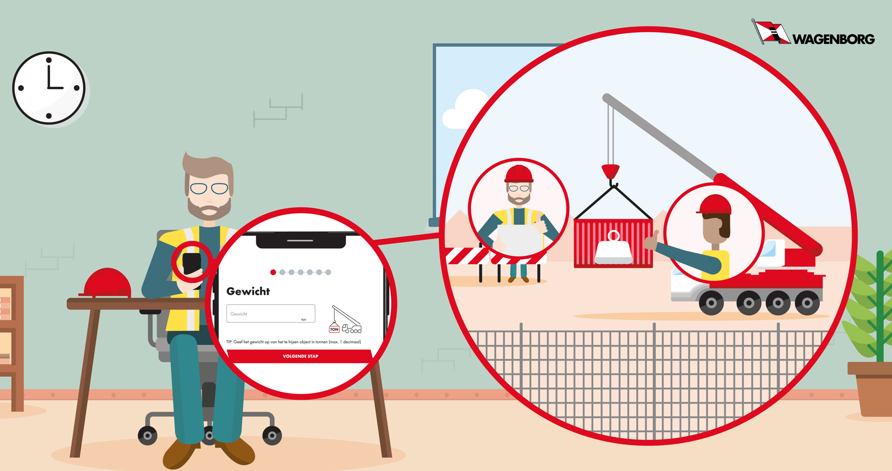 Nieuw! Wagenborg Online – de handigste tool om 24/7 een kraan te huren