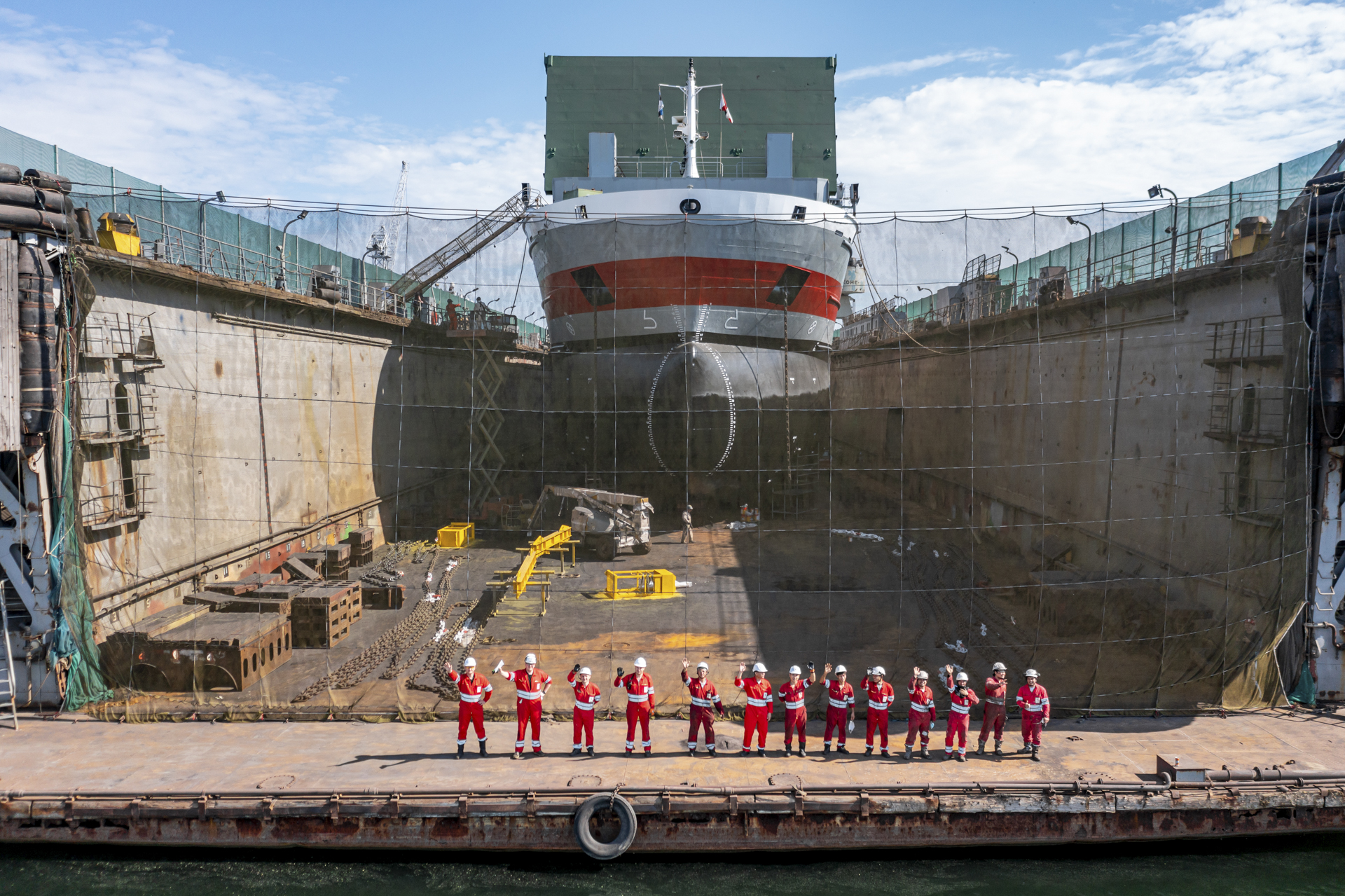 ‘Green’ updates for m.v. Warnowborg during docking period
