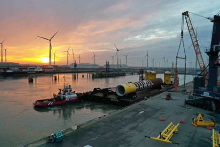Wagenborg Towage contributes to offshore wind farm Kaskasi