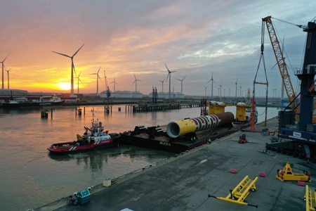 Wagenborg Towage contributes to offshore wind farm Kaskasi