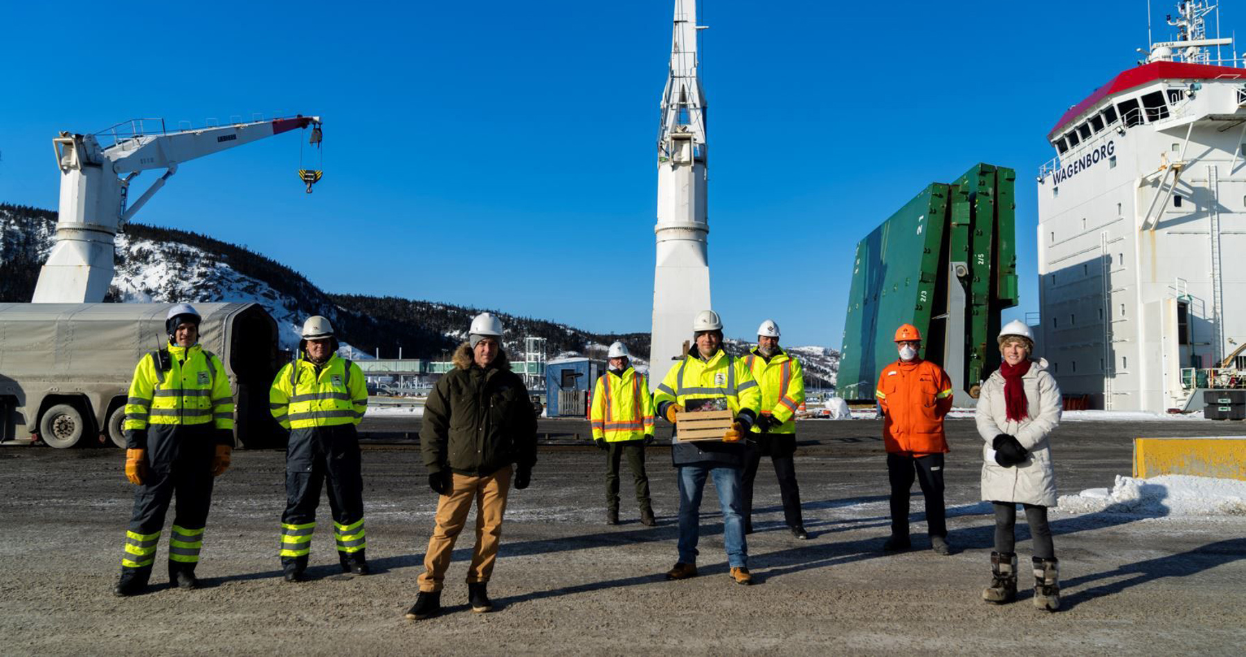 Baie Comeau welcomes Alaskaborg as first ship in 2022