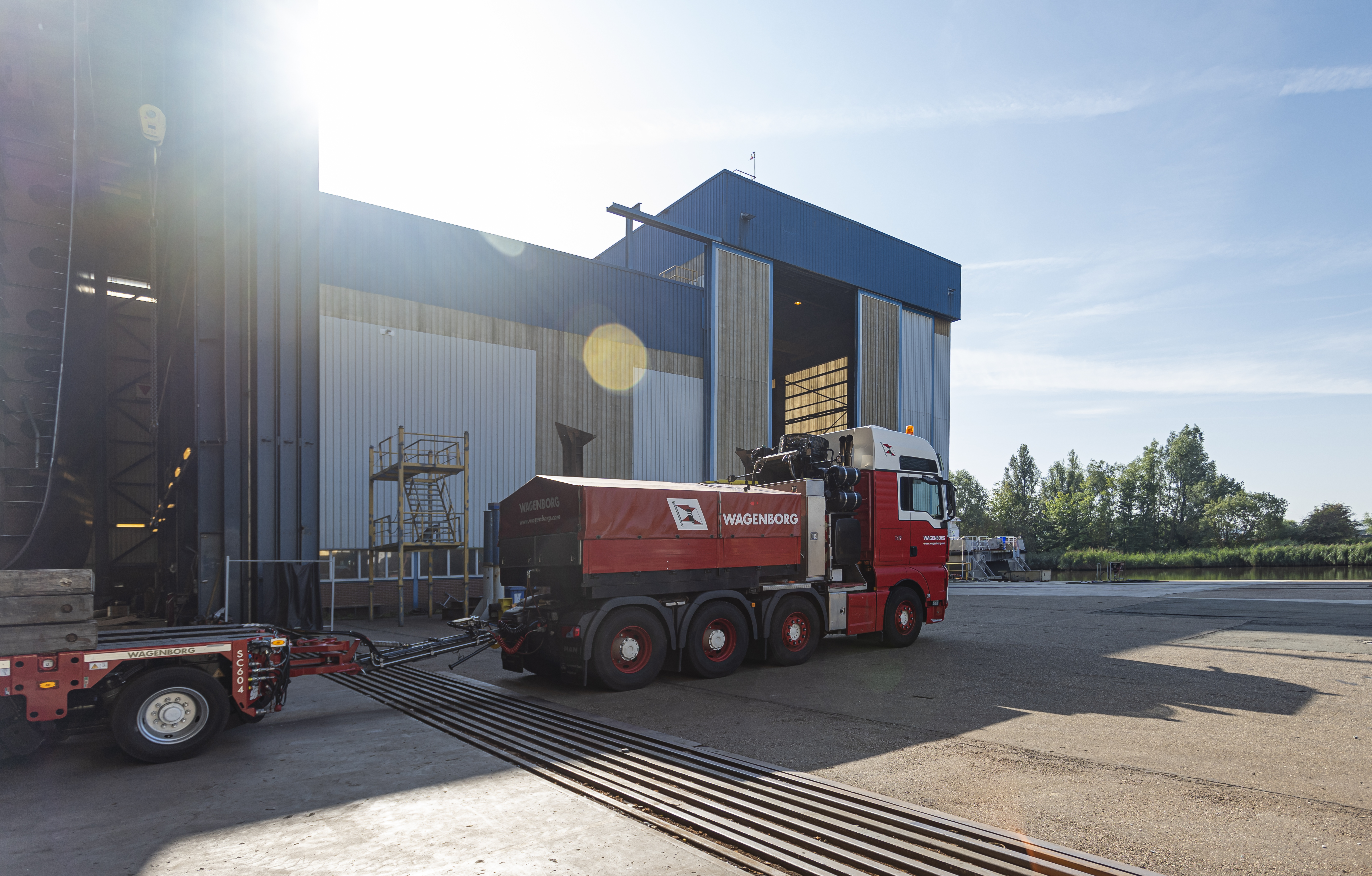 EasyMax Journal 5: the first successful transport of the first sections