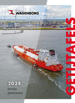 Tide tabels Delfzijl and Eemshaven (in Dutch)