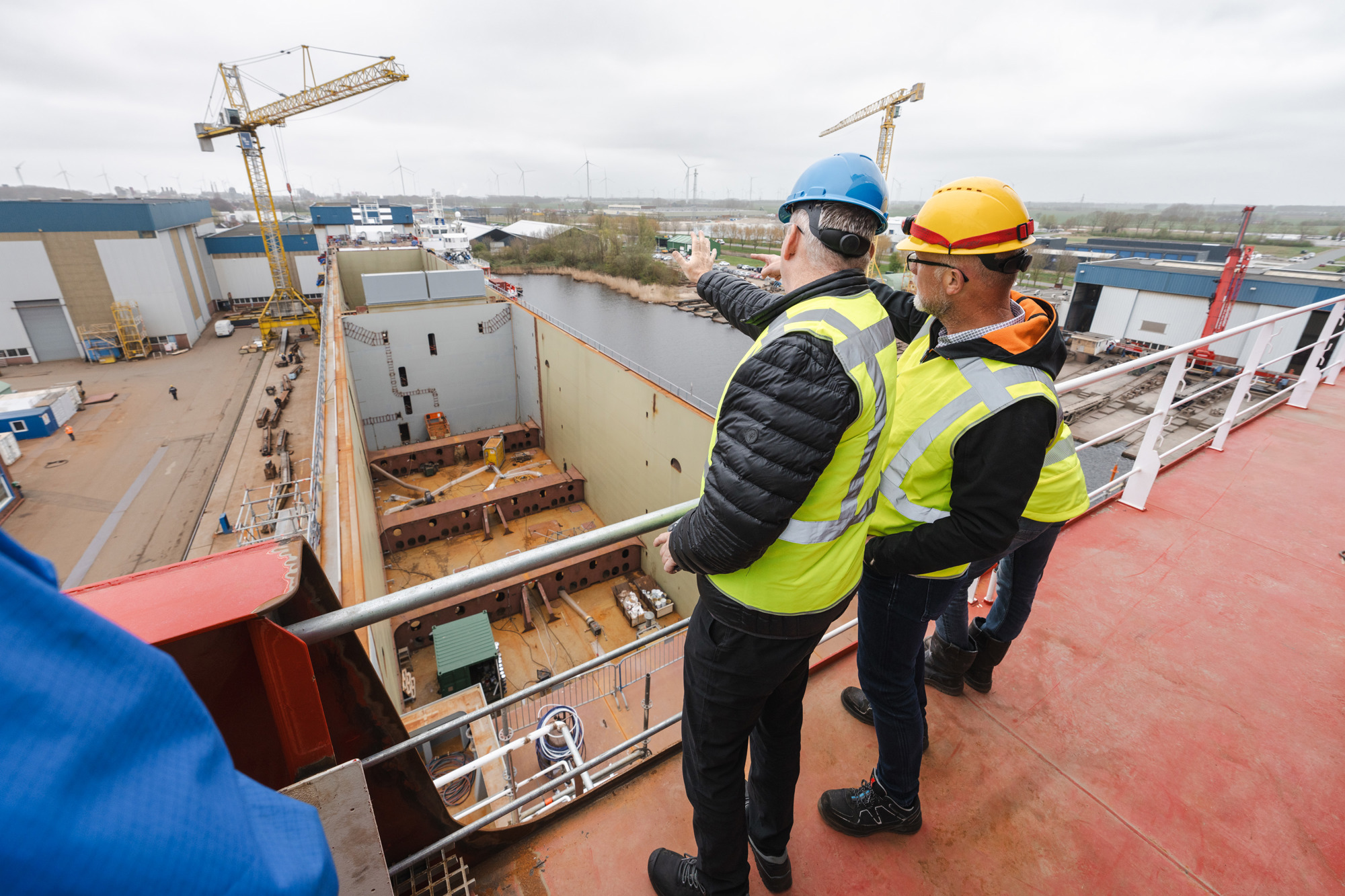 Milestone moment: INEOS tours Europe’s first CO₂ carrier under construction in the Netherlands