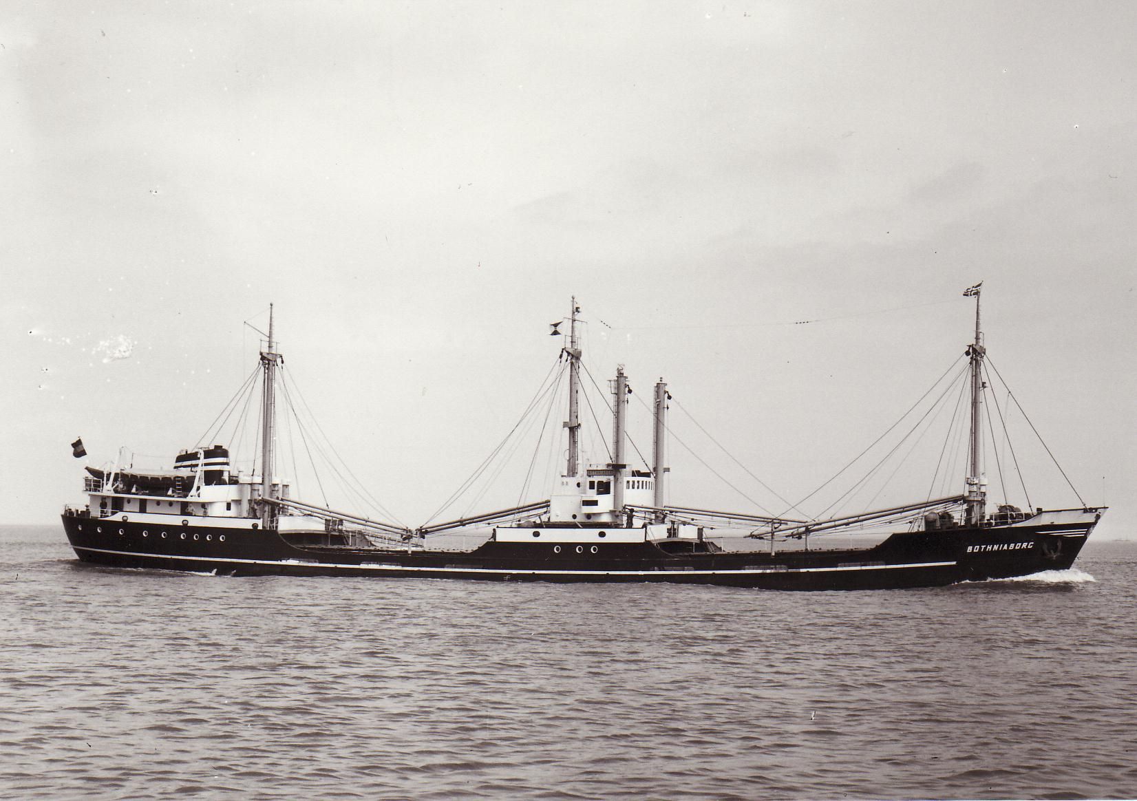 In 1959, the construction of six 500-tonne vessels started and of a second long-haul vessel, the "Bothniaborg".