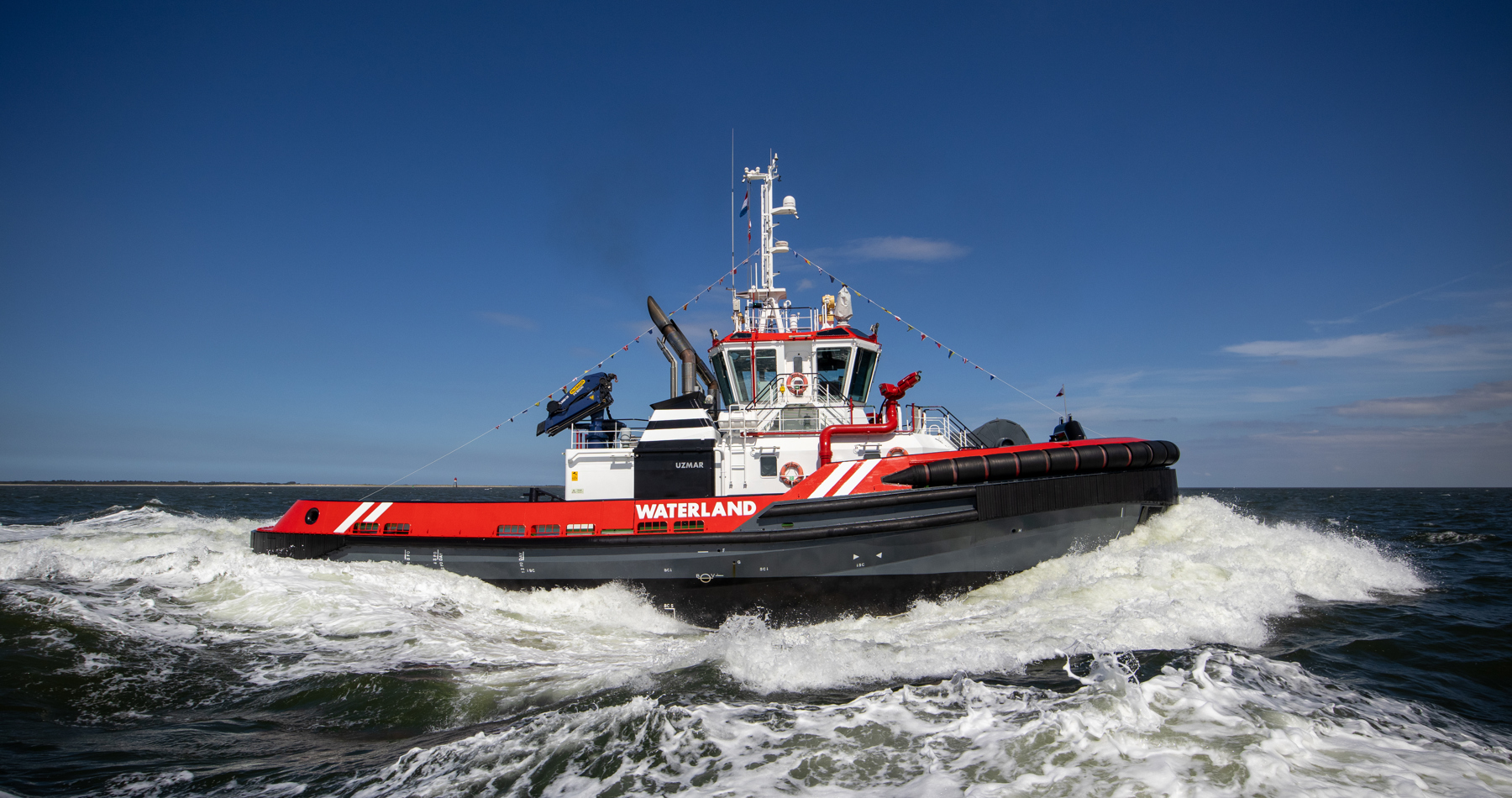 Arrival at Eemshaven! Tug WATERLAND Joins the Fleet