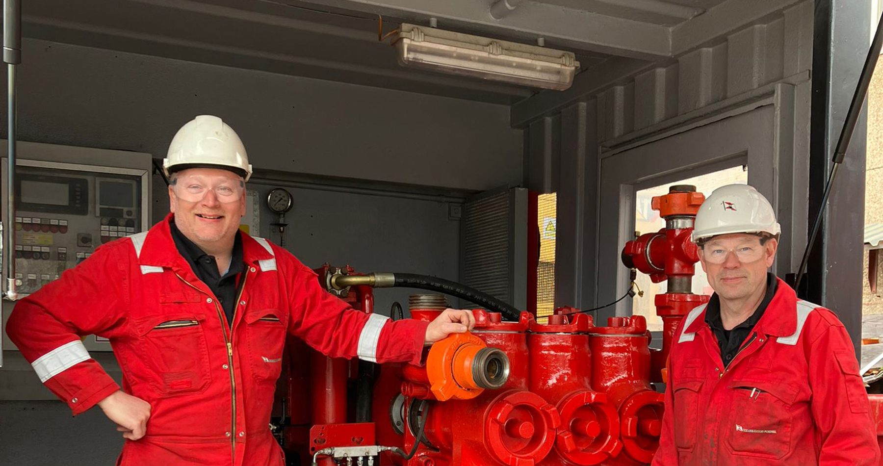 Mud pump container like new again!